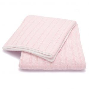 LUMIMA zimní deka copánek, růžová