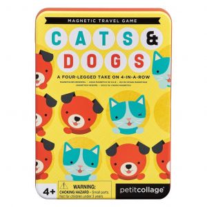  Petitcollage Magnetická hra Kočky a psi
