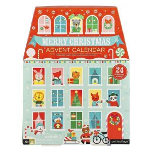 Petitcollage Vánoční adventní kalendář