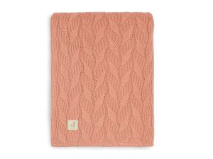  Jollein Deka 75x100cm Spring knit rosewood/coral fleece