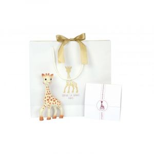 Vulli Můj první dárkový set žirafa Sophie & kousací kroužek