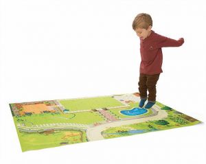 Le Toy Van Hrací koberec PLAYMAT zahrádka 80x120cm