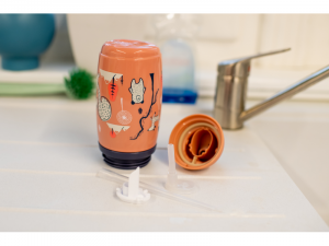 Tommee TIPPEE netekoucí termohrnek Superstar s brčkem 266ml 12m+ Pink