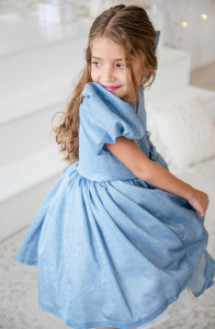Claudias Princess šaty Azurit | Velikost